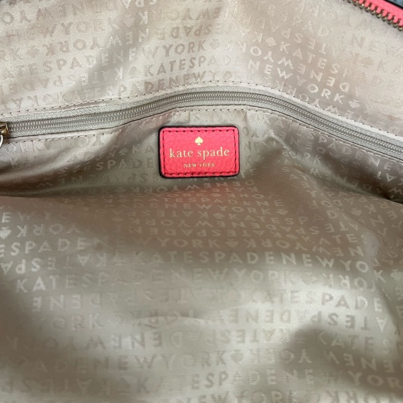 Kate Spade Salmon Pink Crossbody Style Purse. - Picture 9 of 11
